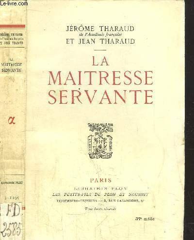 LA MAITRESSE SERVANTE