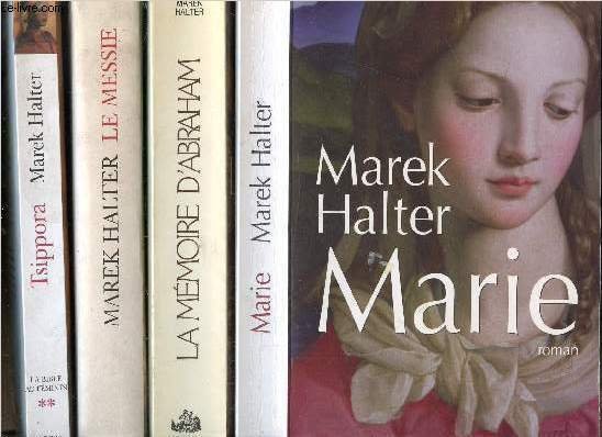 LOT DE 4 LIVRES : MARIE - LA MEMOIRE D'ABRAHAM …