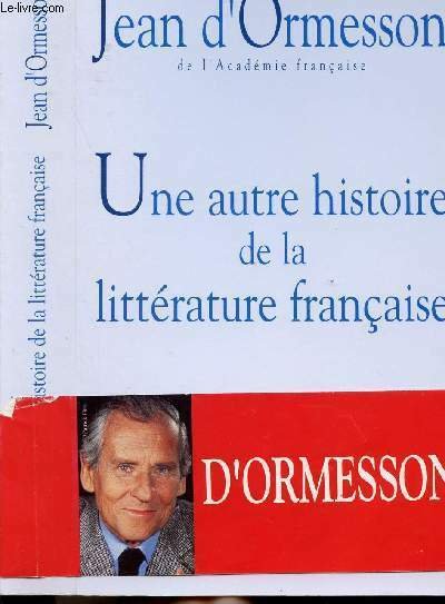UNE AUTRE HISTOIRE DE LA LITTERATURE FRANCAISE | Immagine principale