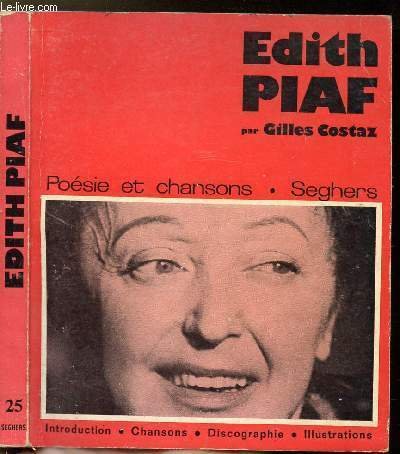EDITH PIAF - COLLECTION POESIE ET CHANSONS N�25