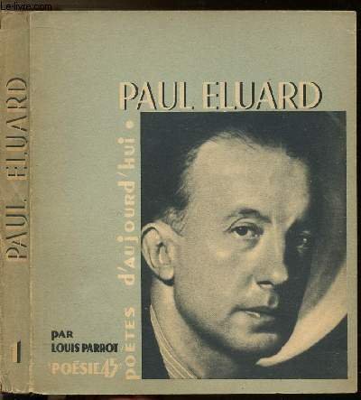 PAUL ELUARD - COLLECTION POETES D'AUJOURD'HUI N�1