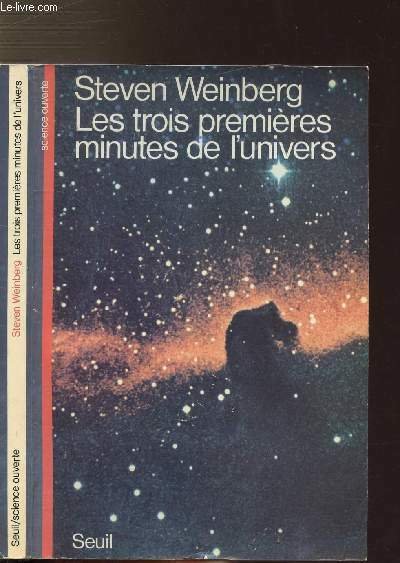 LES TROIS PREMIERES MINUTES DE L'UNIVERS