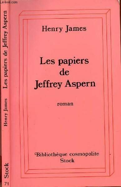 LES PAPIERS DE JEFFREY ASPERN