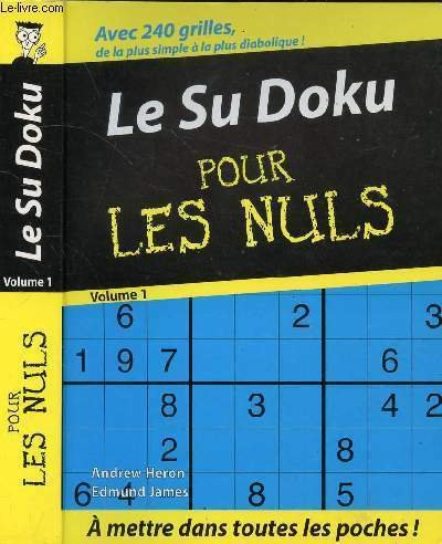 LE SUDOKU POUR LES NULS
