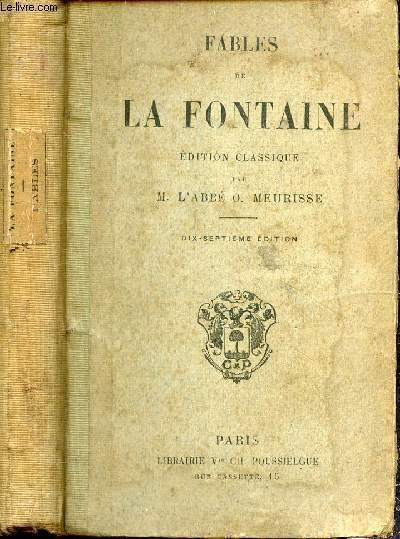 FABLES DE LA FONTAINE