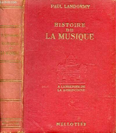 HISTOIRE DE LA MUSIQUE