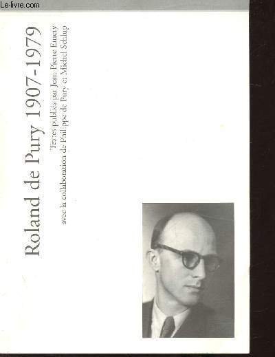 Roland de Pury 1907-1979 - | Immagine principale
