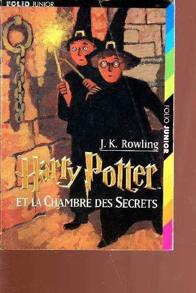 Harry potter et la chambre des secrets tome 2 - Collection folio junior n°961