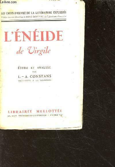 L'Enéide de Virgile - étude et analyse - Collection les chefs-d'oeuvre de la littérature expliqués