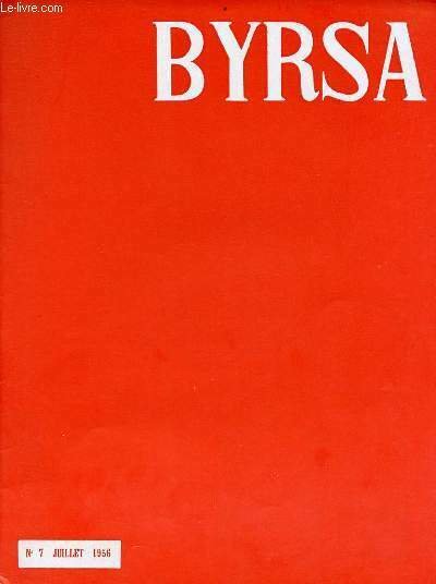 Byrsa n°7 juillet 1956 - Rouen - visages de la …