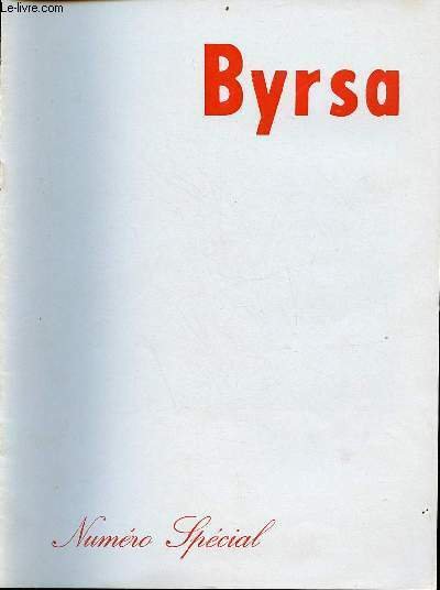 Byrsa numéro spécial - Généraux Commandants Supérieurs des troupes de …