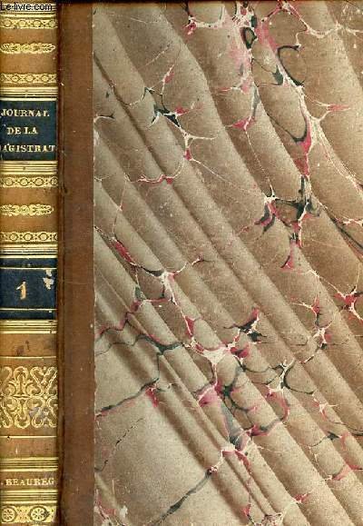 Journal de la magistrature et du barreau ou doctrines de … | Immagine principale