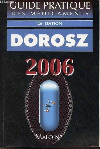 Guide pratique des médicaments 26e édition 2006. | Immagine principale