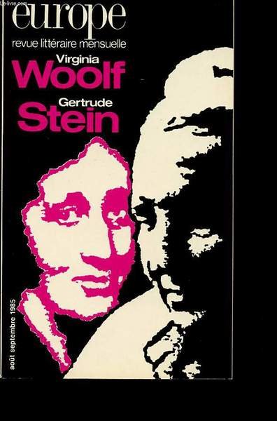 VIRGINIA WOOLF GERTRUDE STEIN N 676/677