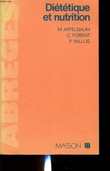 DIETETIQUE ET NUTRITION
