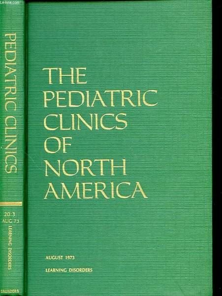 THE PEDIATRIC CLINICS OF NORTH AMERICA Volume 20 Number 3 …