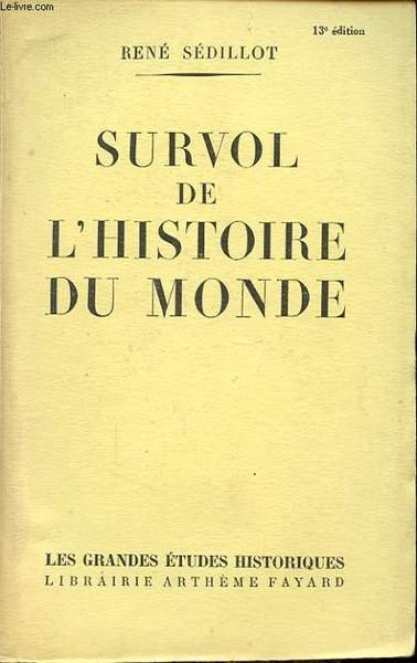 SURVOL DE L HISTOIRE DU MONDE