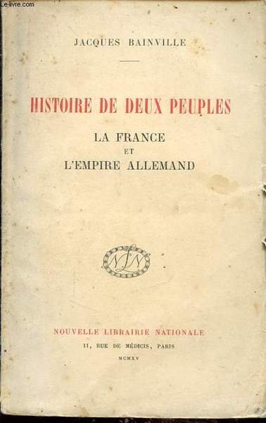 HISTOIRE DE DEUX PEUPLES : LA FRANCE ET L EMPIRE …
