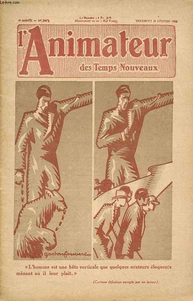 L ANIMATEUR DES TEMPS NOUVEAUX N�208 : L homme est …