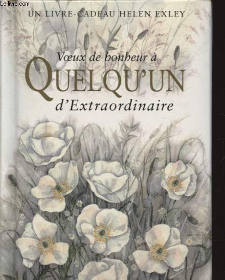 VOEUX DE BONHEYR A QUELQU UN D EXTRAORDINAIRE | Immagine principale