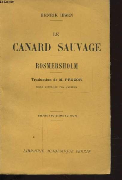 LE CANARD SAUVAGE ROSMERSHOLM