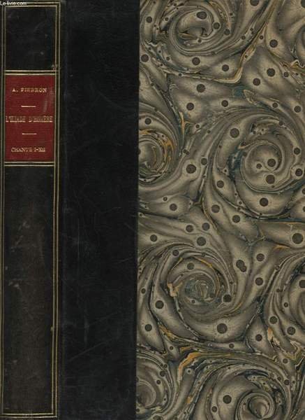 L ILIADE D HOMERE TEXTE GREC CHANT I - XII