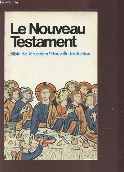 LE NOUVEAU TESTAMENT - BIBLE DE JERUSALEM. | Immagine principale
