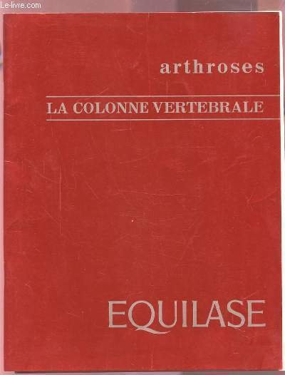 ARTHROSES - LA COLONNE VERTEBRALE.