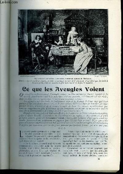 CE QUE LES AVEUGLES VOIENT.
