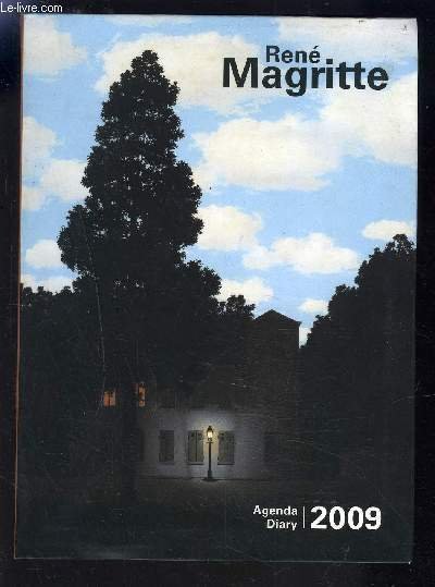 AGENDA DIARY 2009- RENE MAGRITTE