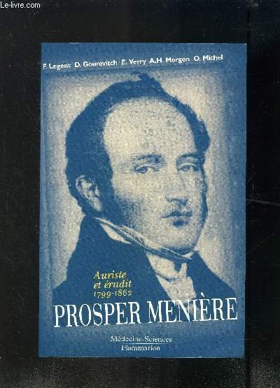 PROSPER MENIERE- auriste et �rudit 1799-1862