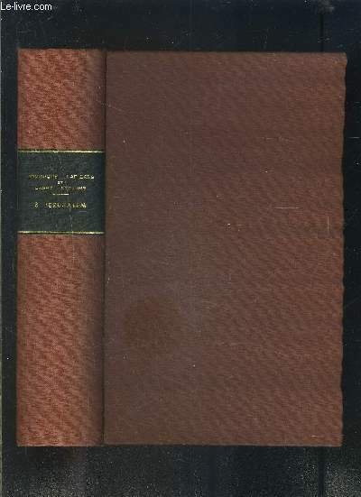 O JERUSALEM- R�cit