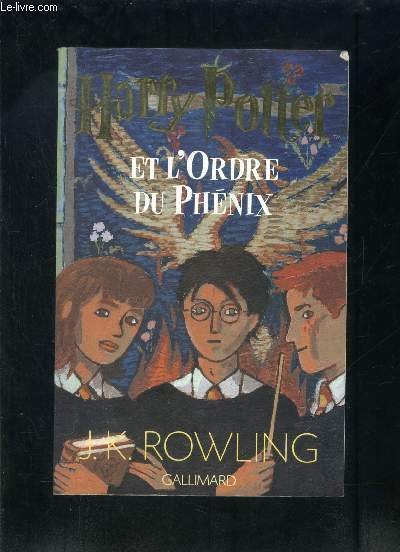 HARRY POTTER ET L ORDRE DU PHENIX- 5
