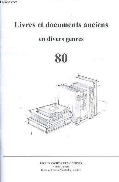 LIVRET - LIVRES ET DOCUMENTS ANCIENS EN DIVERS GENRES - … | Immagine principale