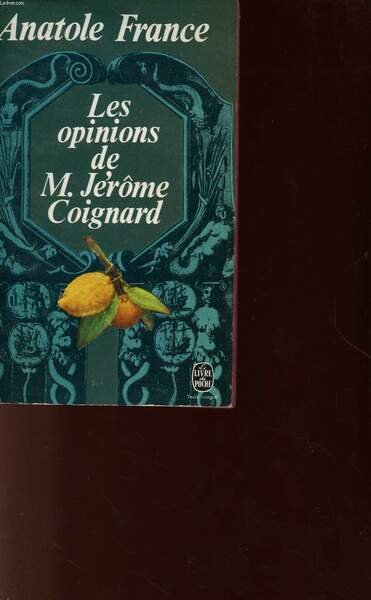 LES OPINIONS DE M. JEROME COIGNARD | Immagine principale