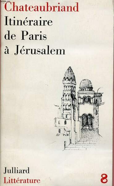 ITINERAIRE DE PARIE A JERUSALEM
