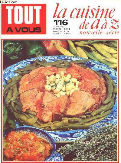 TOUT A VOUS - LA CUISINE DE A A Z … | Immagine principale