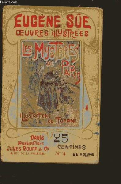 OEUVRES ILLUSTREES - LES MYSTERES DE PARIS -1 VOLUME - …