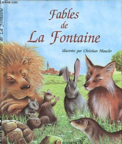 ANCIEN JEU DE cubes en bois - LES FABLES DE LA FONTAINE - Jeujura EUR