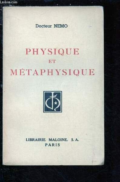 PHYSIQUE ET METAPHYSIQUE