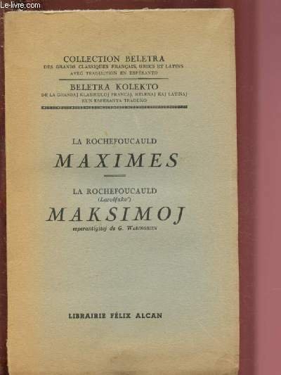 MAXIMES / MAKSIMOJ - COLLECTION BELETRA (BELETRA KOLEKTO) | Immagine principale