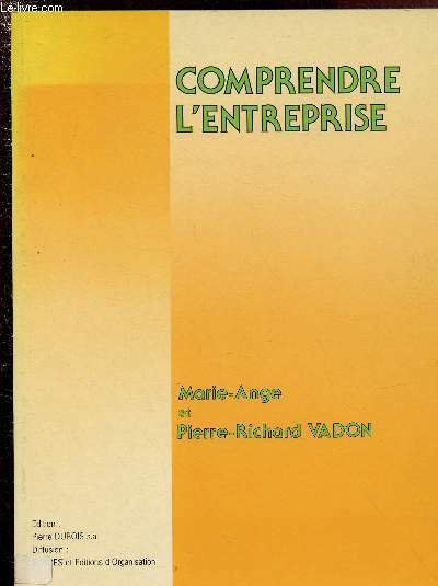 COMPRENDRE L'ENTREPRISE
