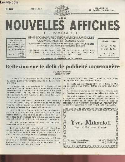 N�2332 - Du 24 au 26 Mai 1979 - LES …