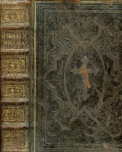 MISSALE ROMANUM EX DECRETO SACROSANCTI CONCILII TRIDENTINI RESTITUTUM S. PII V. PONTIFICIS MAXIMI - CLEMENTIS VIII URBANI VIII ET LEONIS XIII AUCTORITATTE RECOGNITUM