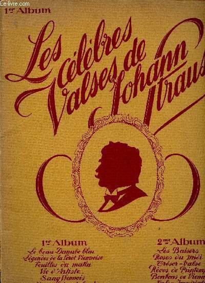 LES CELEBRES VALSES DE JOHANN STRAUSS POUR PIANO - 1ER ALBUM