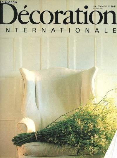 D�coration internationale n�63 - Juillet,Ao�t 1983