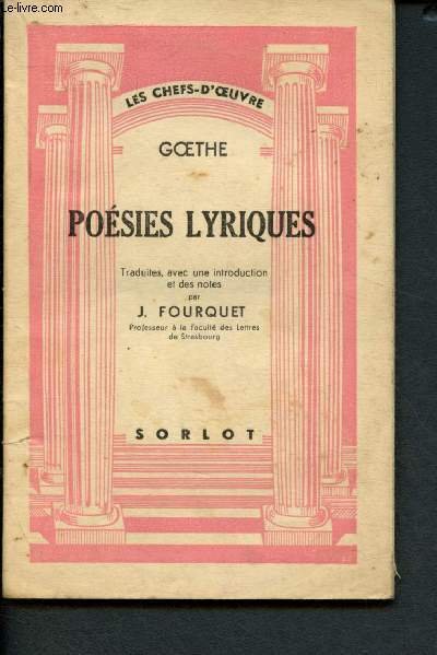 Po�sies lyriques