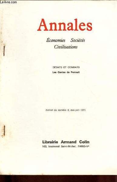Annales - Economies - Soci�t�s - Civilisations - Extrait du …