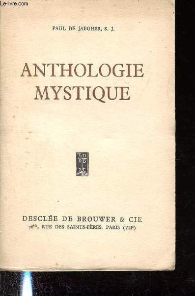 Anthologie Mystique