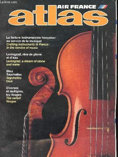Atlas - Janvier 1989 : La facture instrumentale fran�aise, Leningrad, …